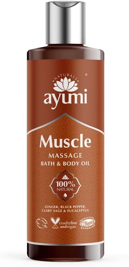 Ayumi Muscle Massage Bath And Body Oil 250Ml