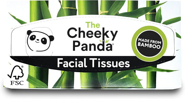 Cheeky Panda Bamboo Facial Tissue Flat Box