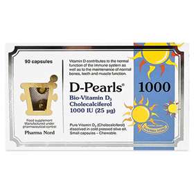 Pharma Nord D-Pearls 1000iu 25Mcg - 90 Caps