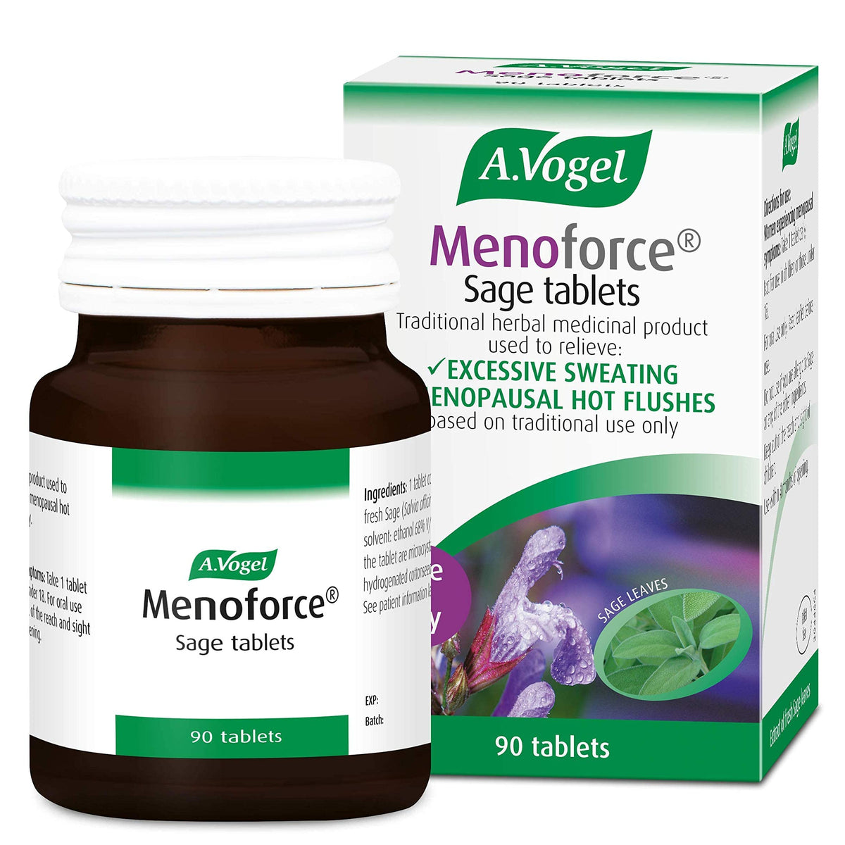 A.Vogel Menoforce Sage Tablets - 90 Tabs