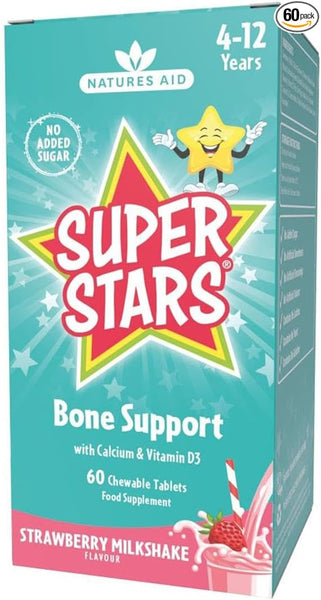 Natures Aid Superstars Bone Support 60S