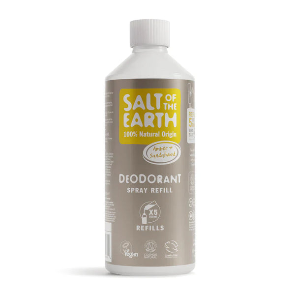 Salt Of The Earth Amber & Sandalwood Refill