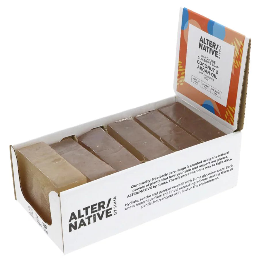 ALTER/NATIVE glycerine Soap Coconut & Argan Oil 90g