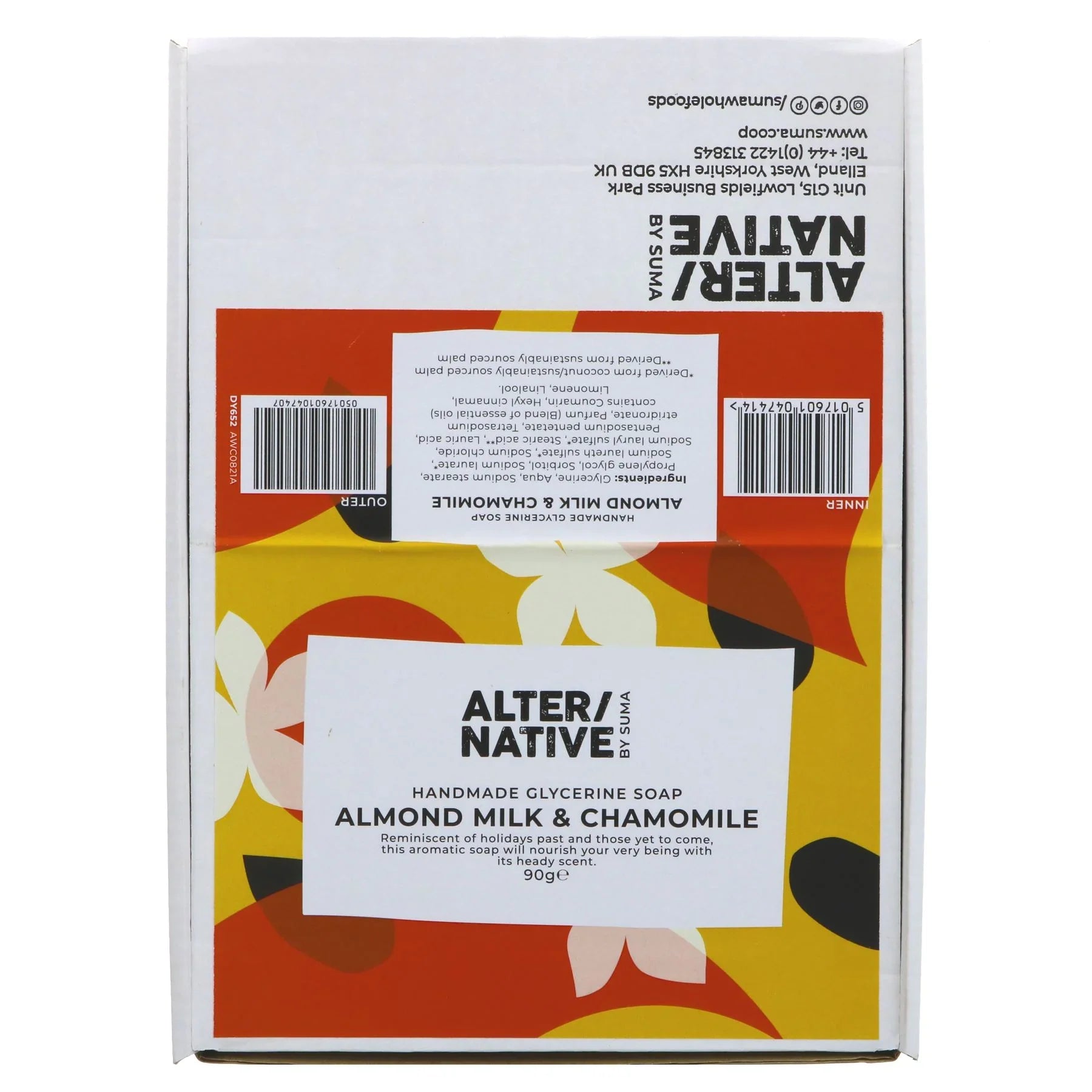 ALTER/NATIVE glycerine Soap Almond