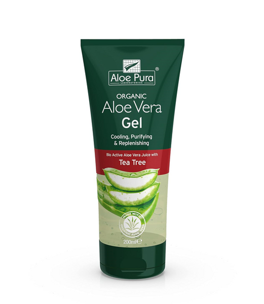 Aloe Pura Aloe And Tea Tree Gel 200Ml