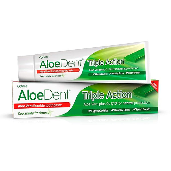Aloe Dent Aloe Vera Triple Action Toothpaste 100Ml