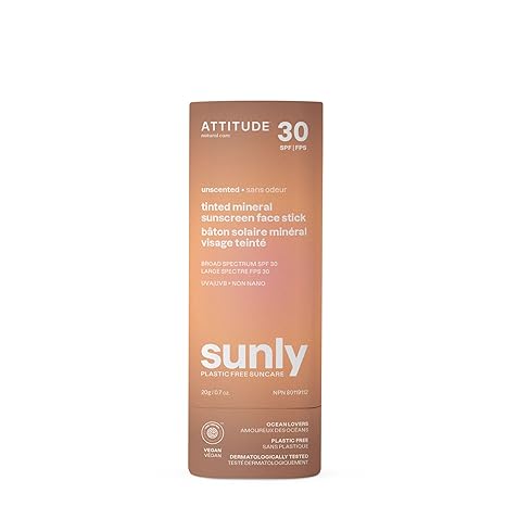 Attitude Face Sunscreen Tinted Spf 30