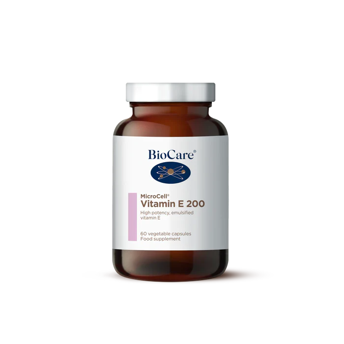 Biocare Vitamin E200 60 Caps