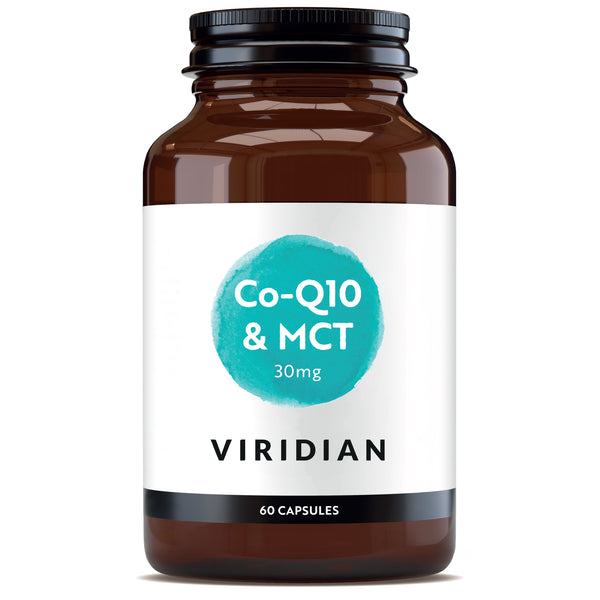 Viridian Nutrition Co-Q10 with MCT 100g - 60 caps