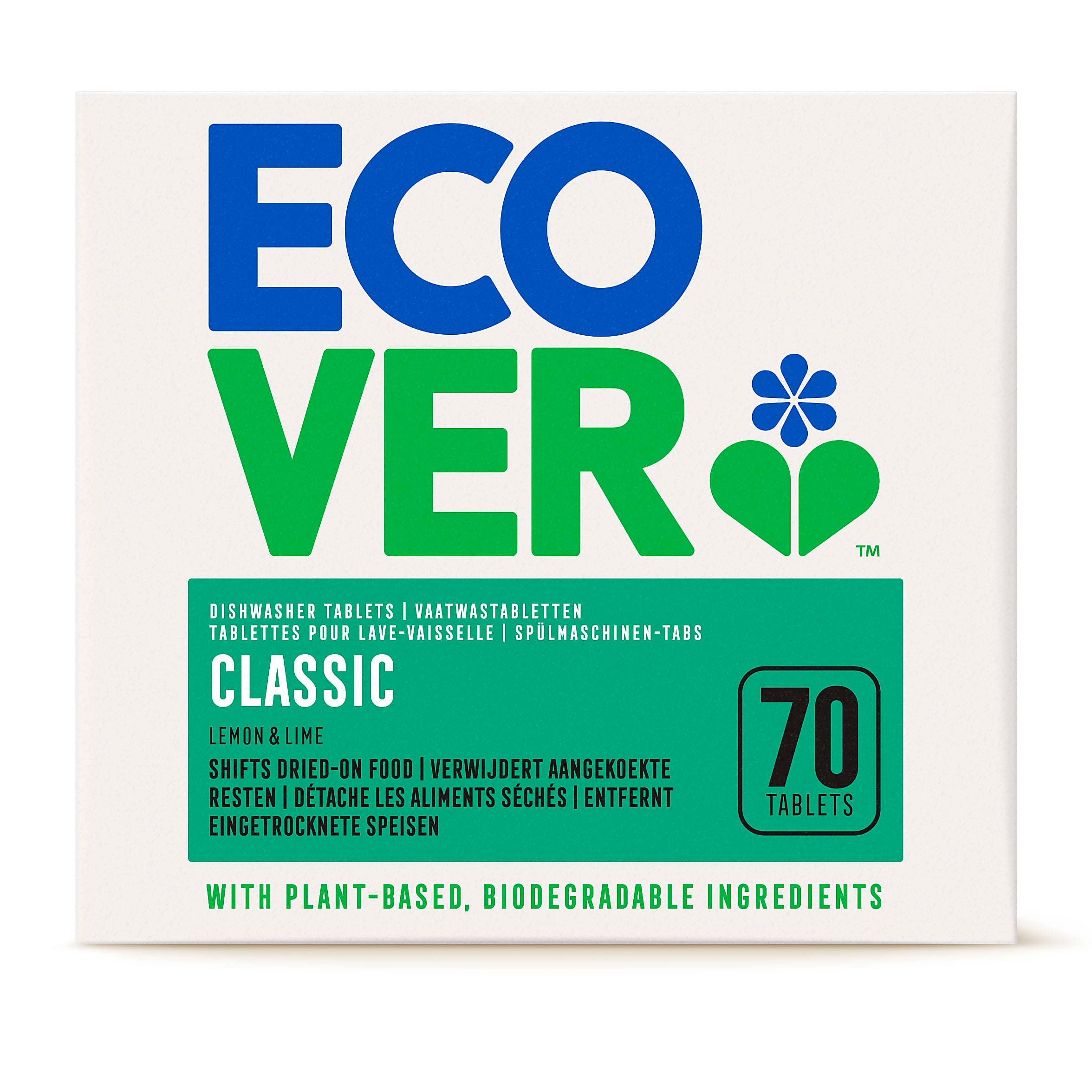 Ecover Classic Dishwasher Tabs 70S