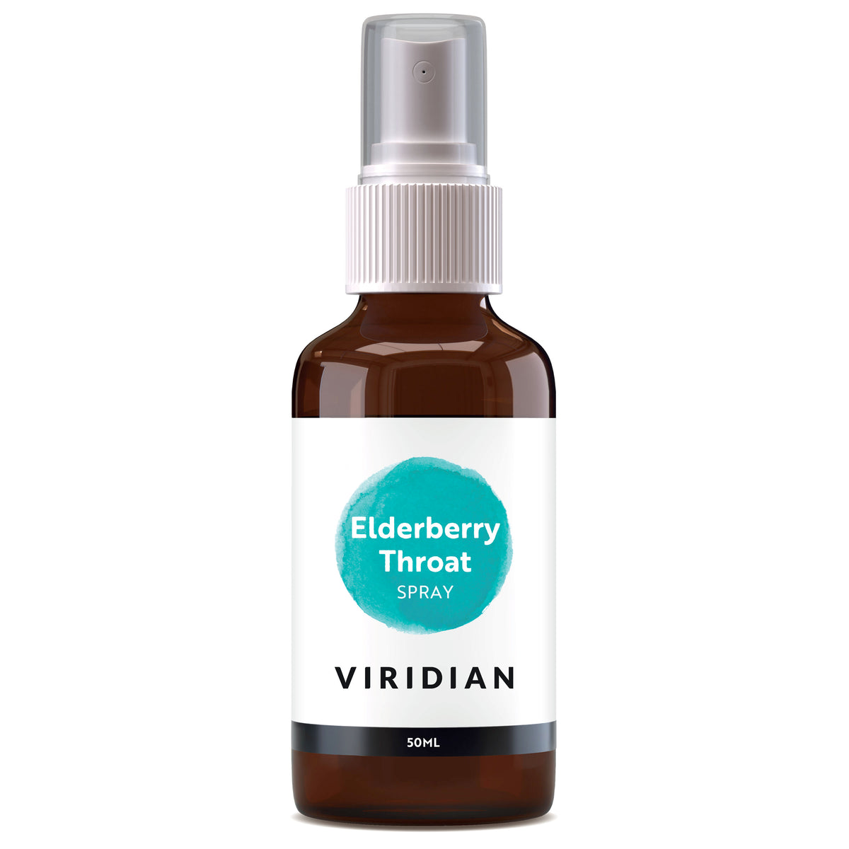 Viridian Nutrition Organic Elderberry Throat Spray - 50mls