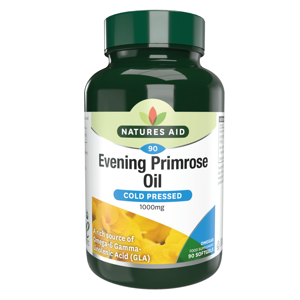 Natures Aid Evening Primrose Oil 1000Mg Cold Pressed 90 caps
