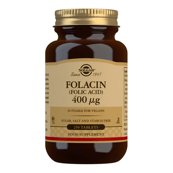 Solgar Folacin Folic Acid 400 100 Tablet