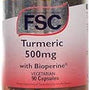 Fsc Turmeric 500Mg 90 Capsules