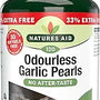 Natures Aid Garlic Pearls Odourless One-A-Day