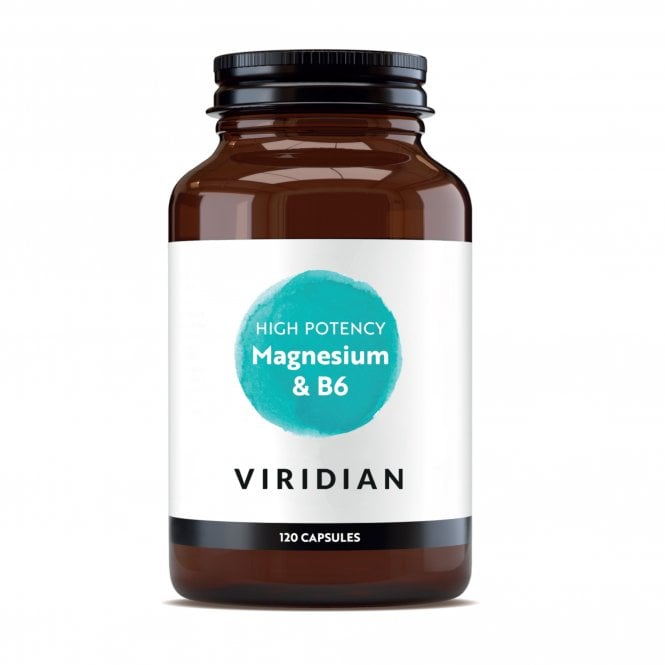 Viridian High Potency Magnesium & B6 - 120 Veg Caps