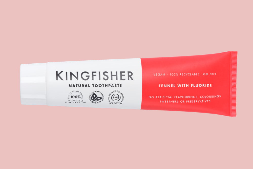 Kingfisher Fennel Toothpaste Fluoride Free 100ml