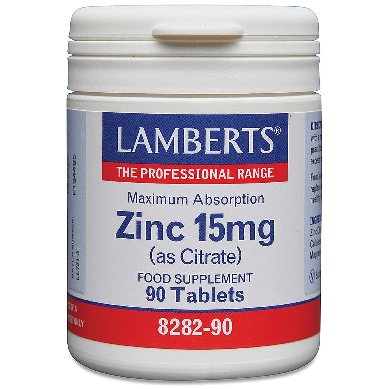 Lamberts Zinc 15mg