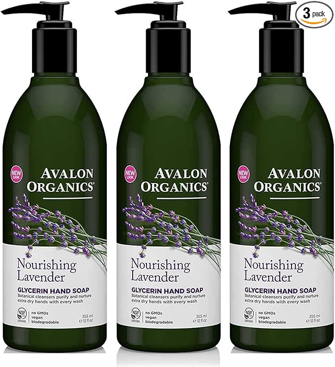 Avalon Organics Lavender Glycerin Hand Soap 350Ml
