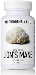 Mushrooms For Life Organic Lions Mane - 60 Caps