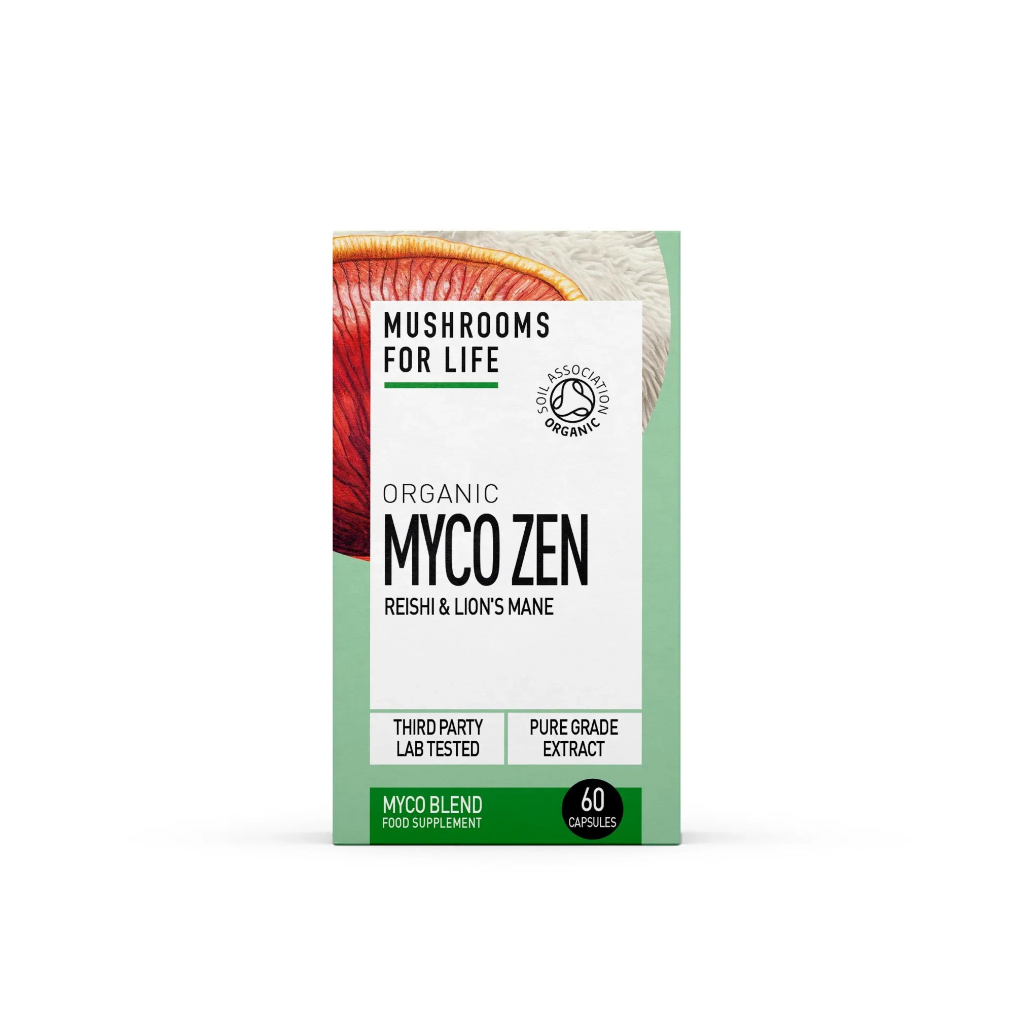 Mushrooms For Life Organic Myco Zen - 60 caps