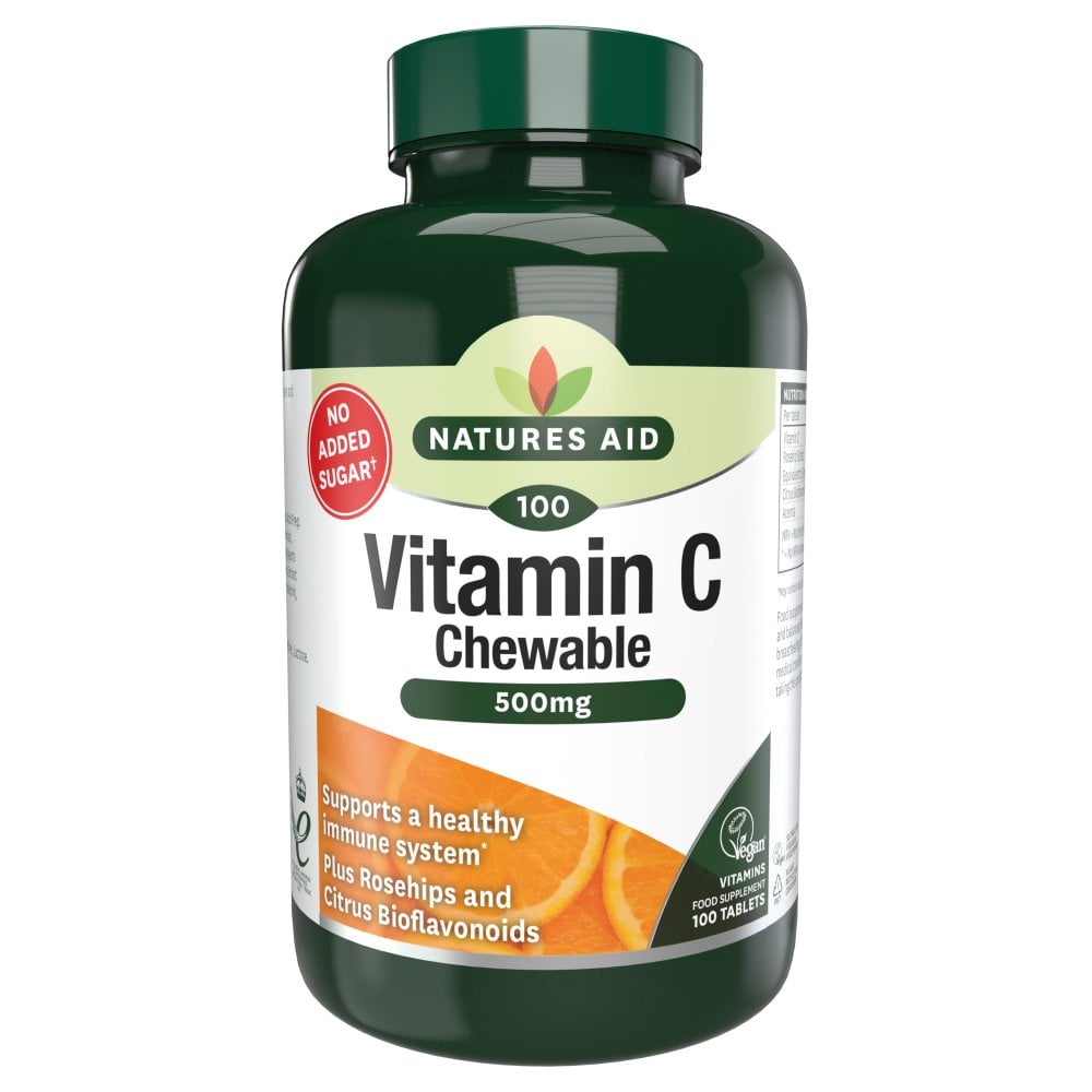 Natures Aid Chewable Vitamin C 100 tabs