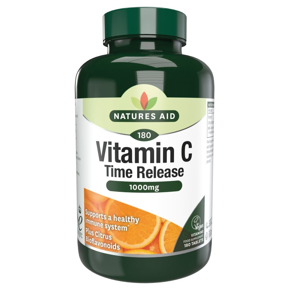 Natures Aid N/Aid Time Release Vitamin C