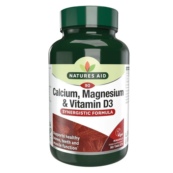 Natures Aid Calcium Magnesium + Vitamin D3 Suitable