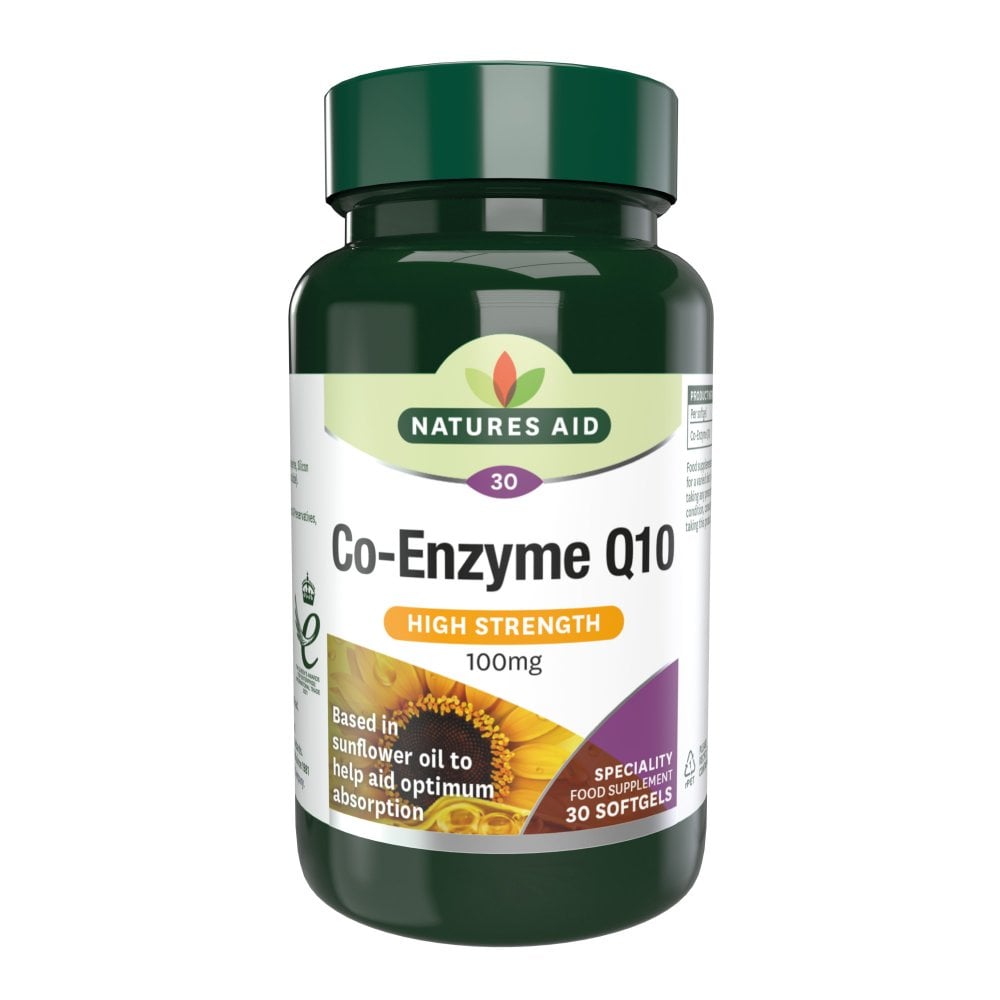 Natures Aid Co-Enzyme Q10 High Strength