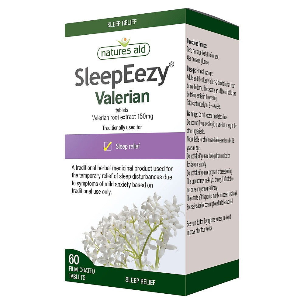 Natures Aid SleepEezy Valerian 60 tabs