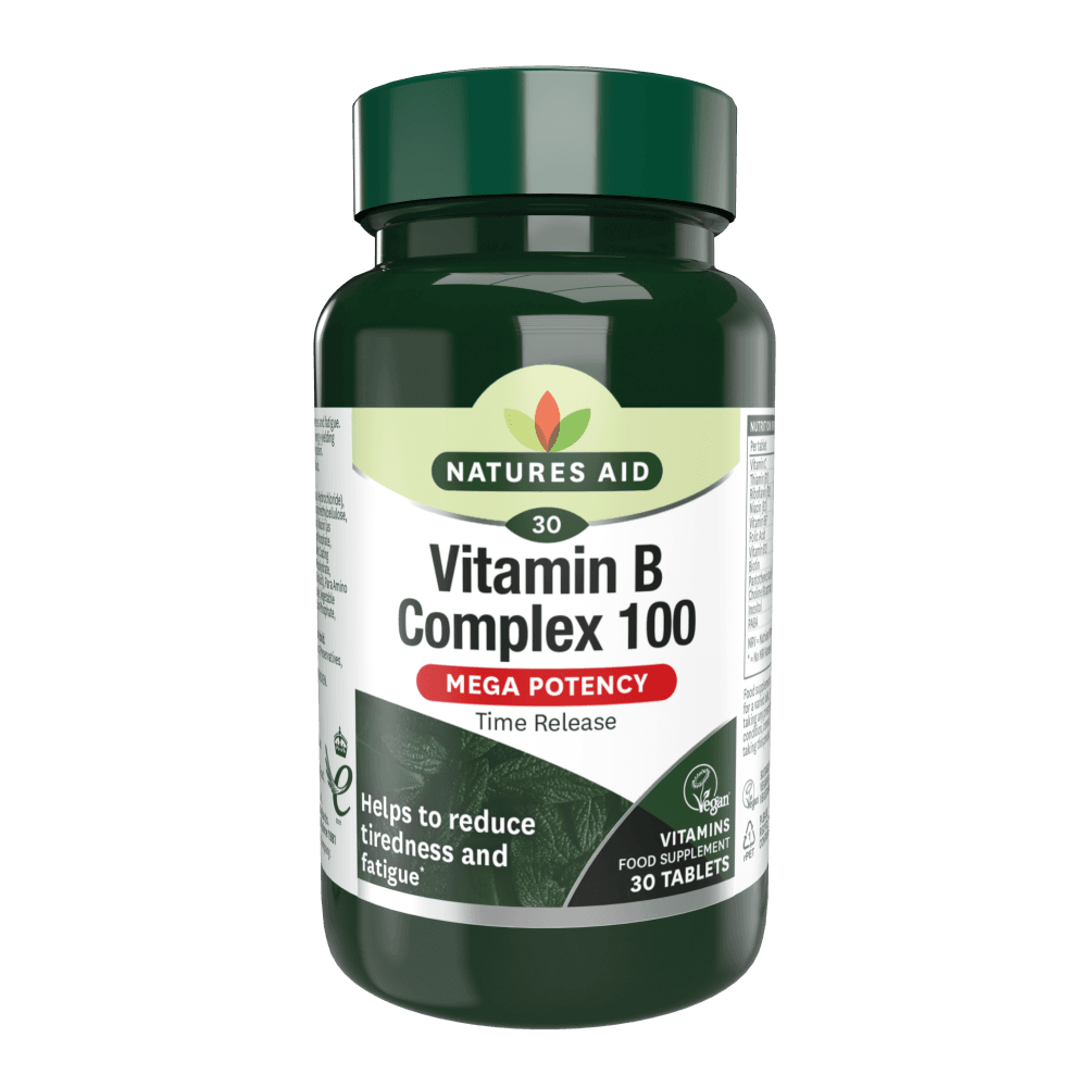 Natures Aid Vitamin B Complex 100 30 Tab