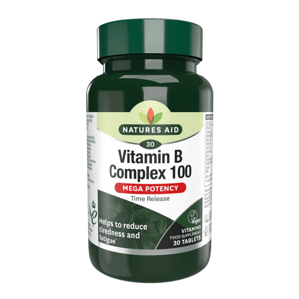 Natures Aid Vitamin B Complex 100 30 Tab