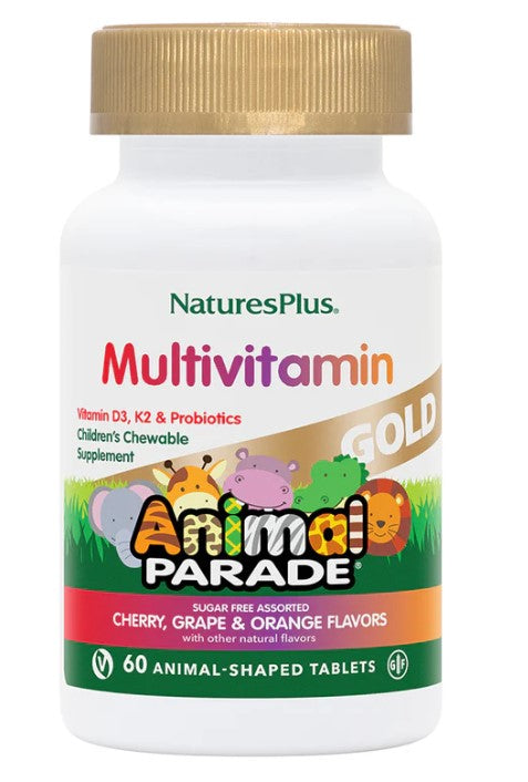 Nature's Plus Gold Kids Multivitamins 60
