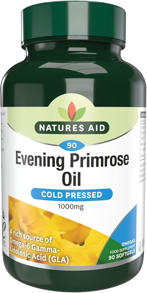 Natures Aid Evening Primrose Oil 90S