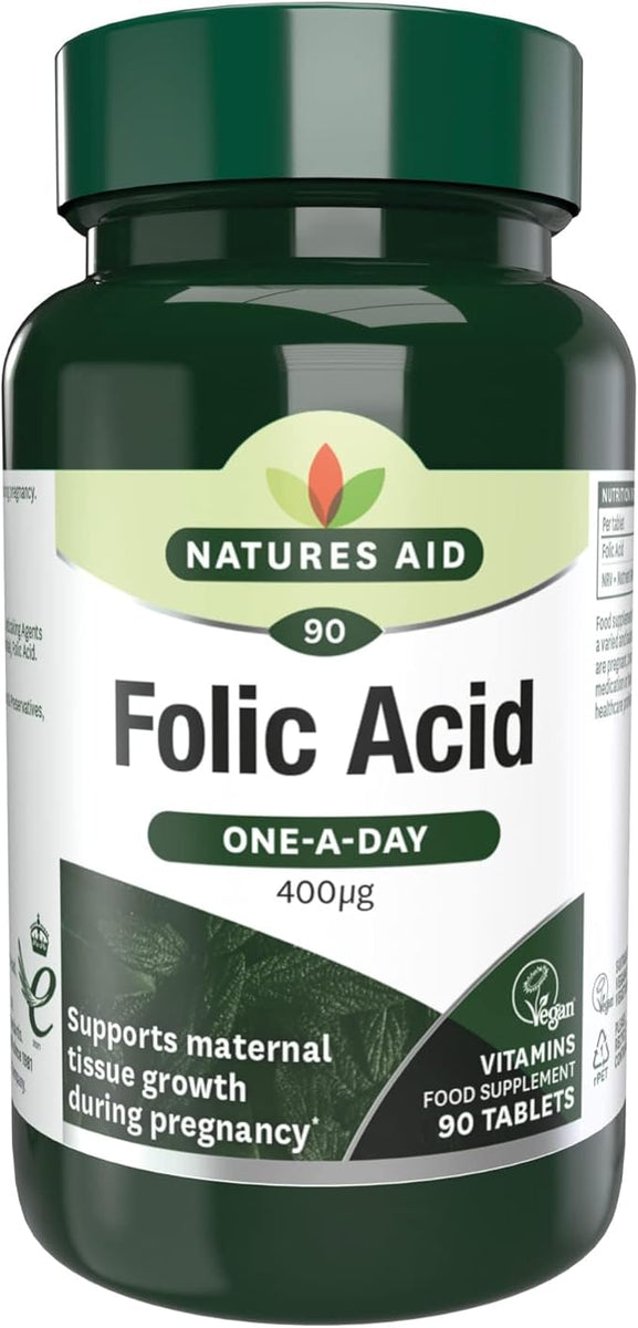 Natures Aid Folic Acid 90S