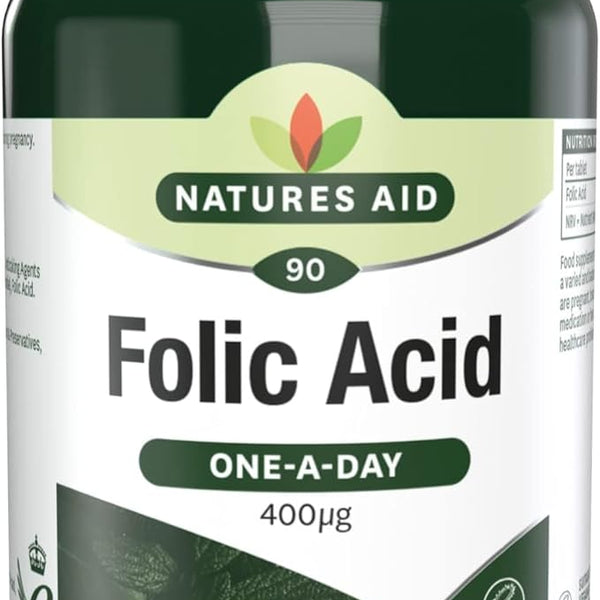 Natures Aid Folic Acid 90S