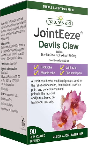 Natures Aid Jointeeze Devils Claw 90S