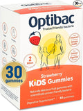 Optibac Kids Gummies Strawberry 30 Gummies