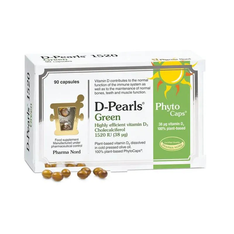 Pharma Nord D Pearls 1520Iu Green 90 Caps