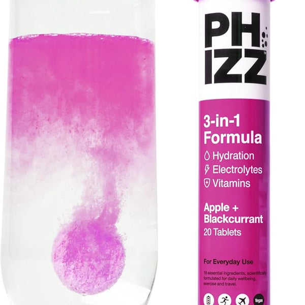Phizz Apple And Blackcurrant 20 Tablets