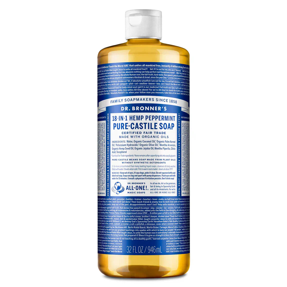 Dr. Bronner's Pure Castile Soap