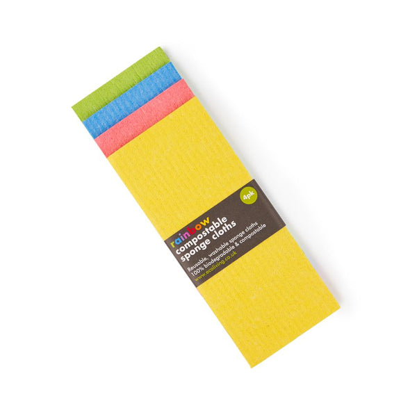 Ecoliving Rainbow Compostable Cloths