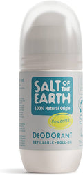 Salt Of The Earth Unscented Refill Roll On Deodorant 75ml