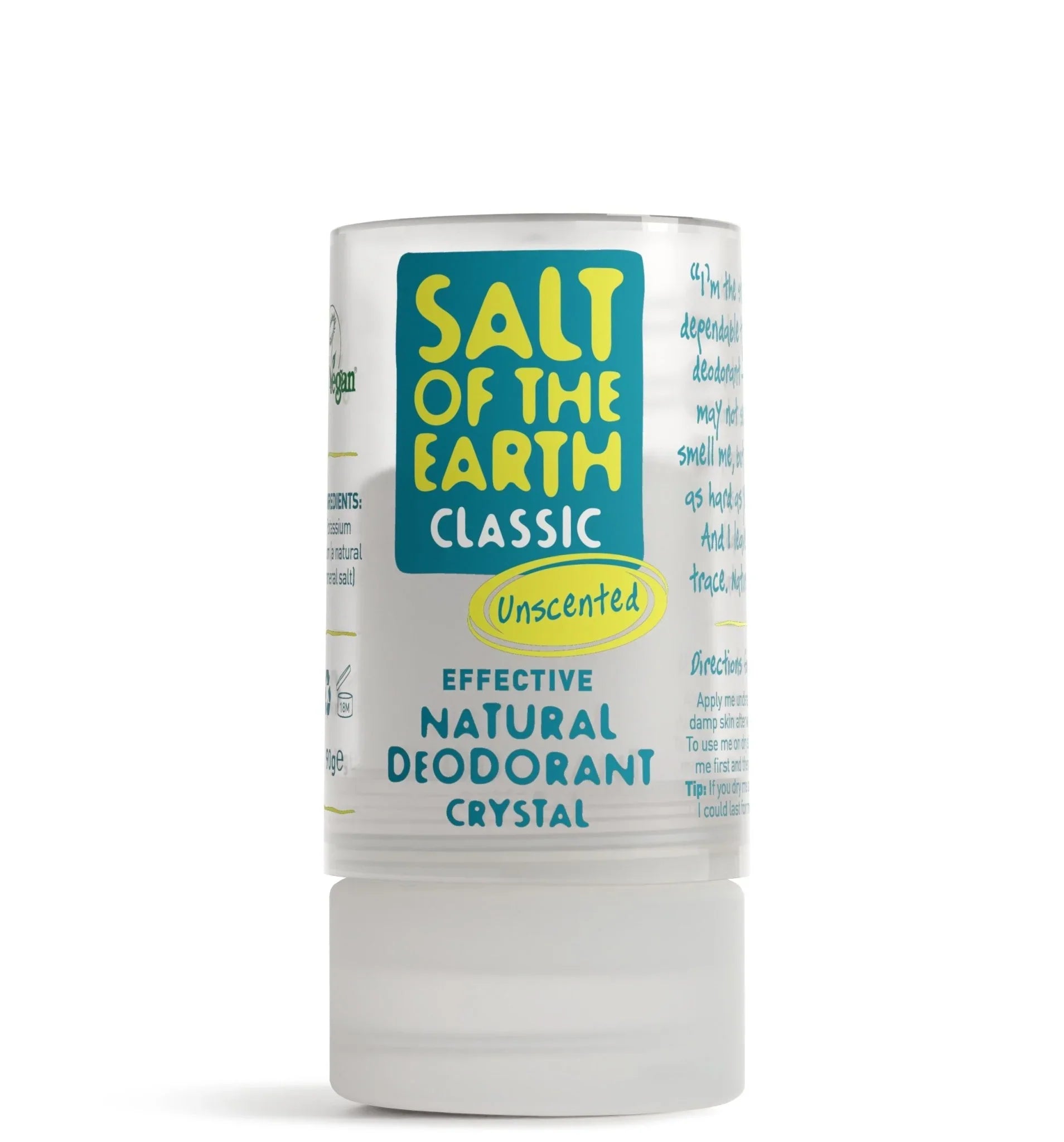 Salt Of The Earth Unscented Crystal Deodorant 90g