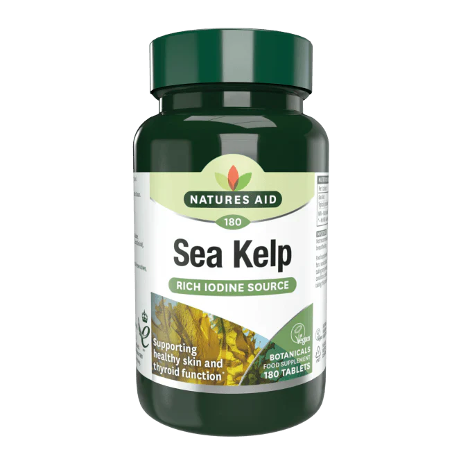 Natures Aid Sea Kelp - 180 tablets