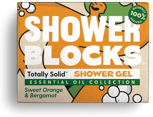 Shower Blocks Solid Shower Gel Orange&Be