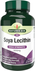Natures Aid Soya Lecithin Hig Strength 1200Mg 90 Sof
