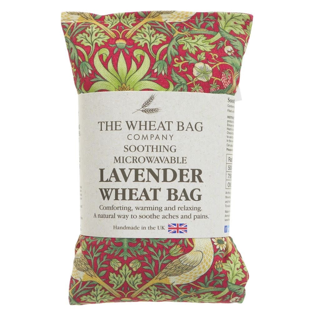 The Wheat Bag Company Strawberry Thief Crimson