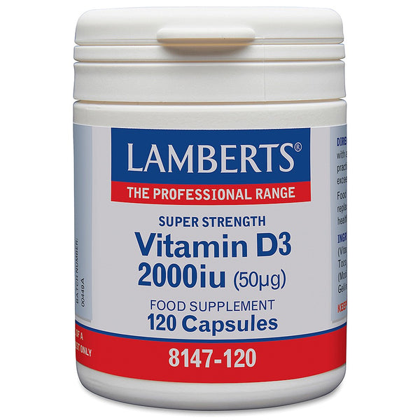 Lamberts Vitamin D3 2000 I.U. 50G