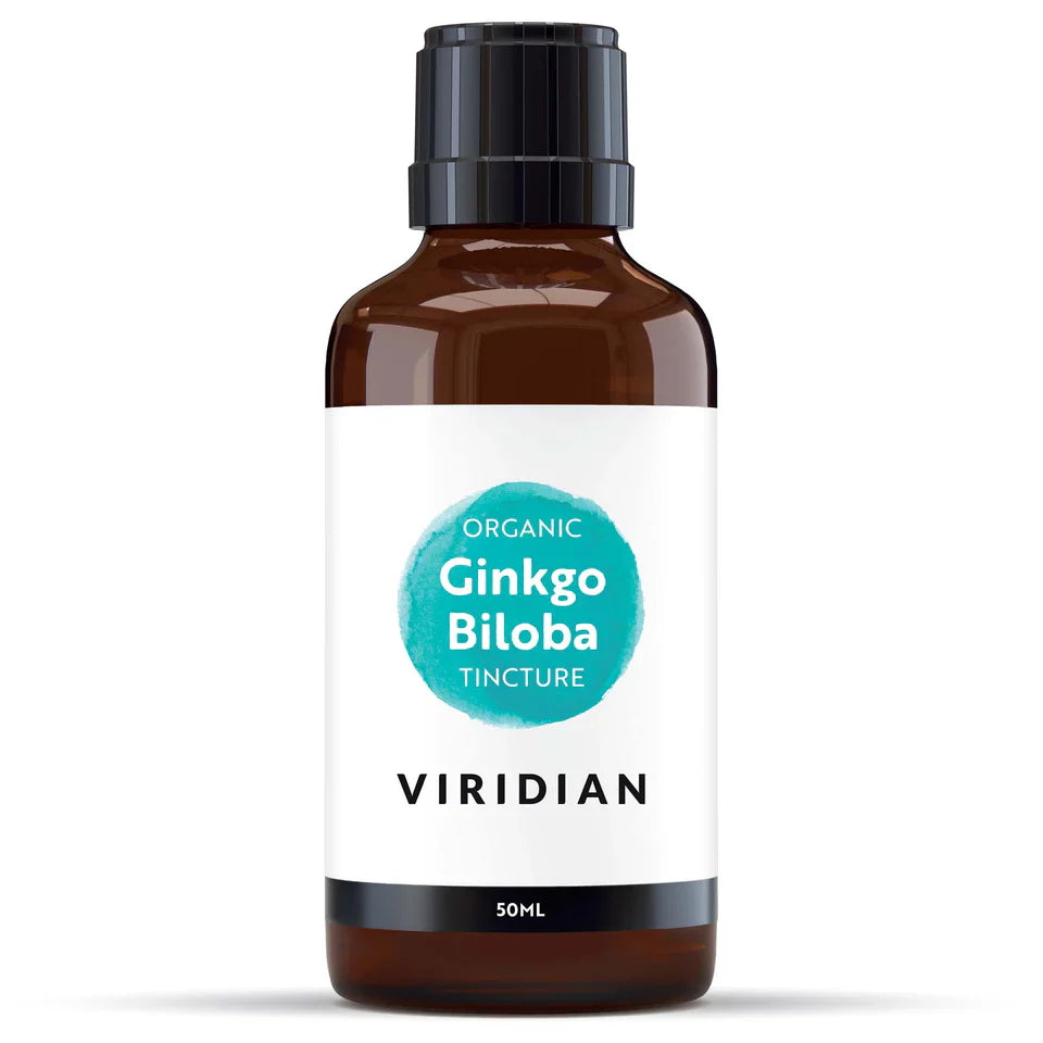 Viridian Organic Ginkgo Biloba Tincture - 50ml